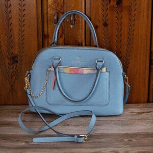 Like New Nanette Lepore Handbag with Removable Rainbow Pouch